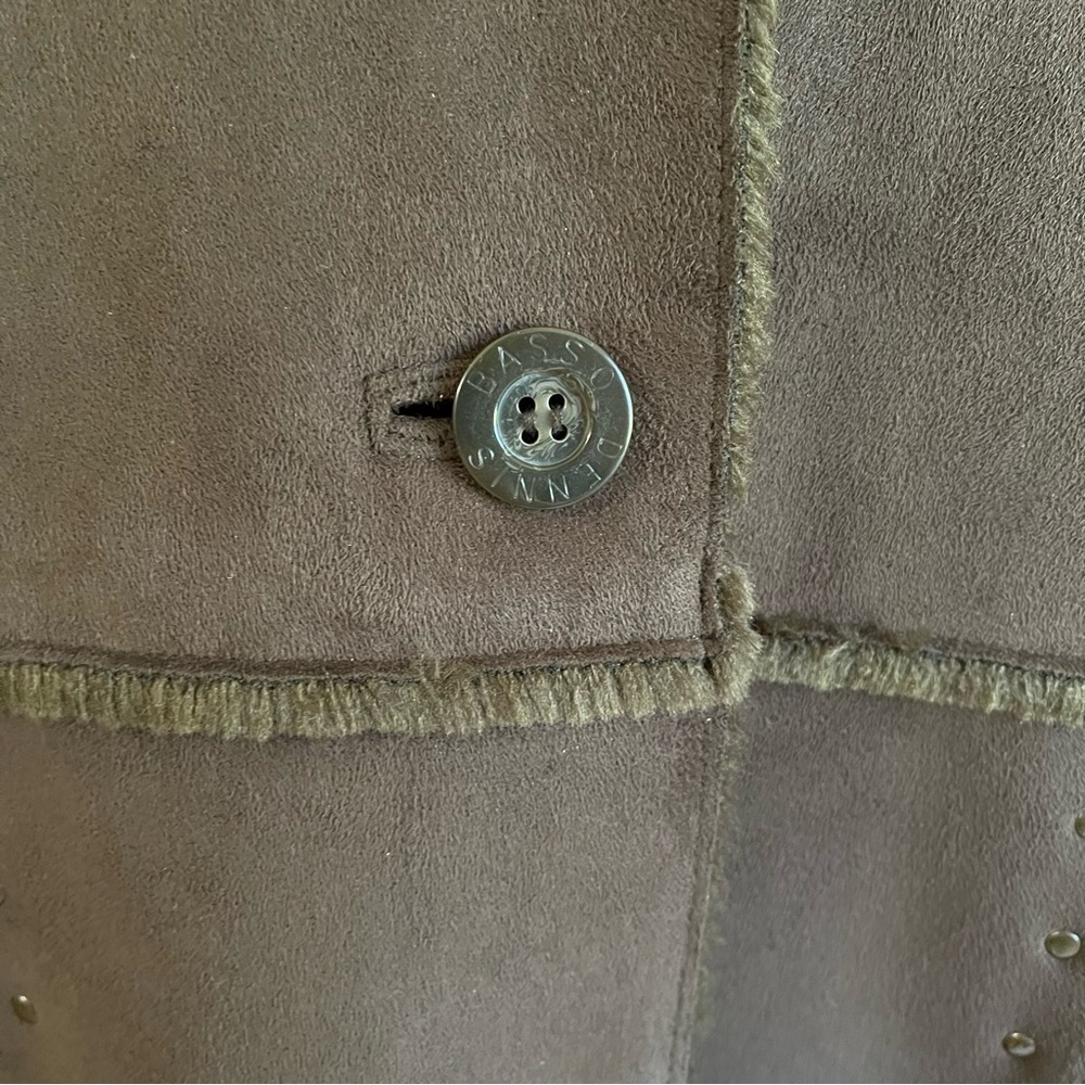 Dennis Basso Polyester Cruelty Free Faux Shearling
Brown Trench Coat - Picture 5 of 9
